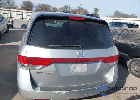 2014 Honda Odyssey Touring/Touring Elite from USA, damaged, VIN 5FNRL5H93EB079476